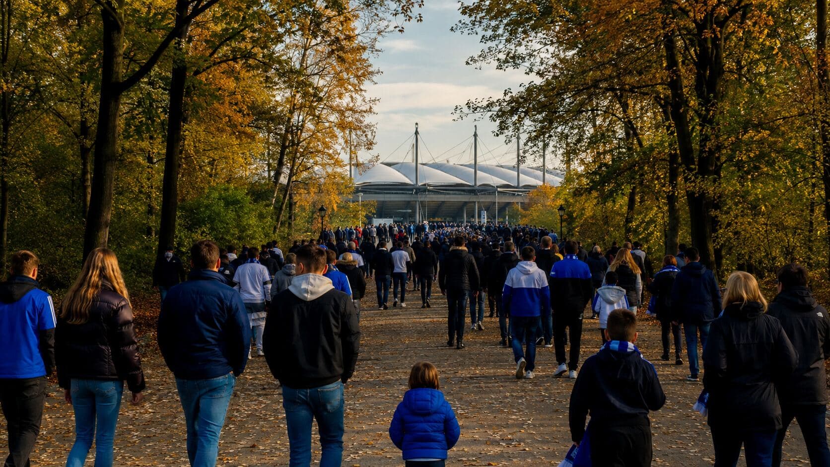 The Walk to the Volkspark