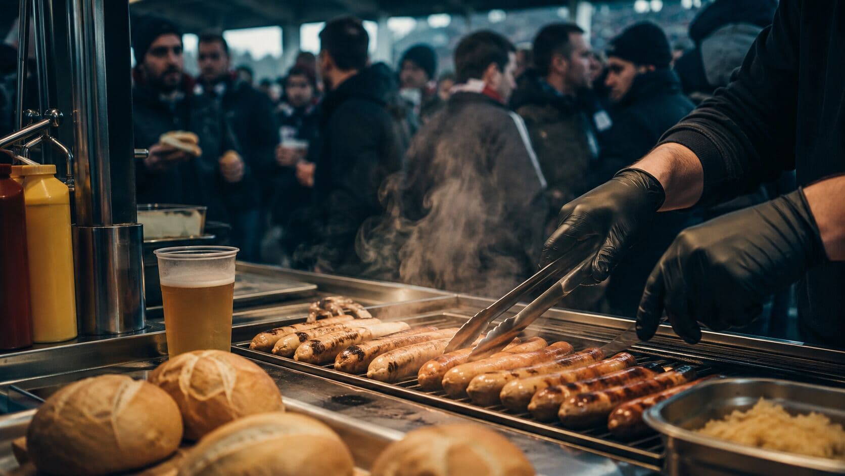 Beer, Bratwurst and Football